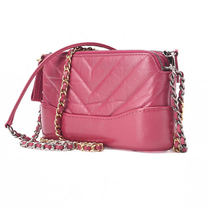 CHANEL Chain Shoulder Bag Matelasse Gabrielle de Chanel Mini Gold-Tone Hardware, Pre-Owned