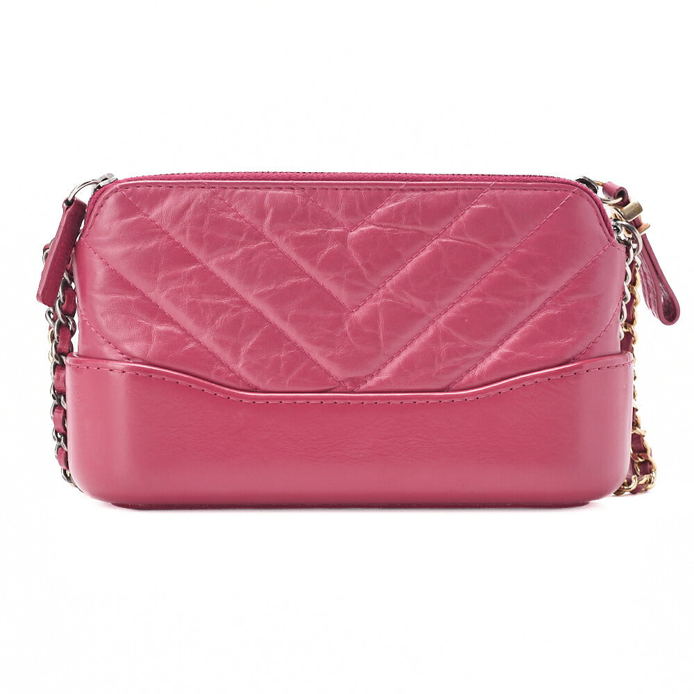 CHANEL Chain Shoulder Bag Matelasse Gabrielle de Chanel Mini Gold-Tone Hardware, Pre-Owned