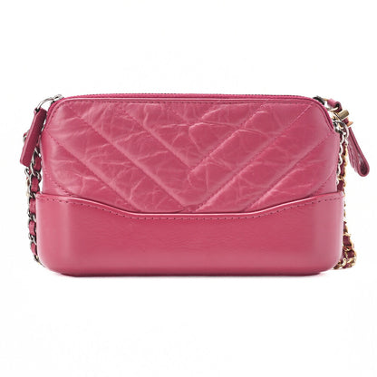 CHANEL Chain Shoulder Bag Matelasse Gabrielle de Chanel Mini Gold-Tone Hardware, Pre-Owned