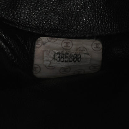 CHANEL Matlasse Outside Flap Turnlock Chain Backpack Lambskin Black Gold-Tone Hardware, Pre-Owned