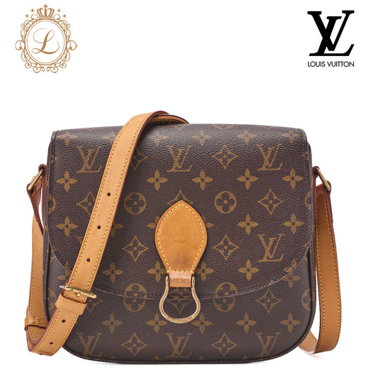 LOUIS VUITTON Louis Vuitton Monogram Sunclus Shoulder Bag M51243 Brown Gold-Tone Hardware, Pre-Owned