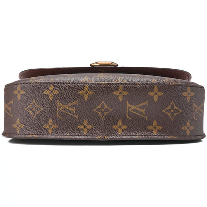 LOUIS VUITTON Louis Vuitton Monogram Sunclus Shoulder Bag M51243 Brown Gold-Tone Hardware, Pre-Owned