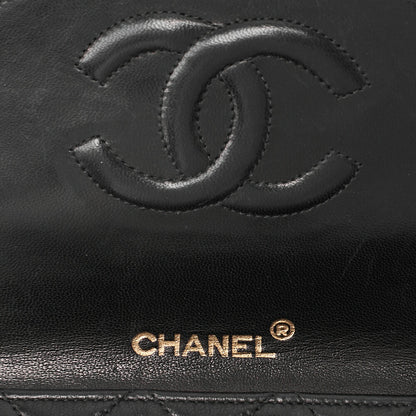 CHANEL Shoulder Bag Tote Bag Matelassé Lambskin Big Coco Chain Shoulder Black Gold-Tone Hardware, Pre-Owned