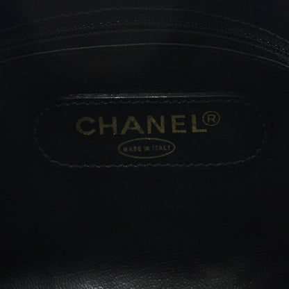 CHANEL Shoulder Bag Tote Bag Lambskin Black Black Gold-Tone Hardware, Pre-Owned
