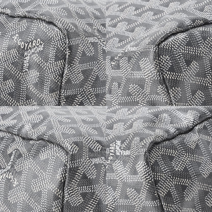 GOYARD [Goyard] Saint-Louis PM Tote Bag Coated Canvas Gray Silver-Tone Hardware, Pre-Owned