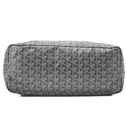 GOYARD [Goyard] Saint-Louis PM Tote Bag Coated Canvas Gray Silver-Tone Hardware, Pre-Owned