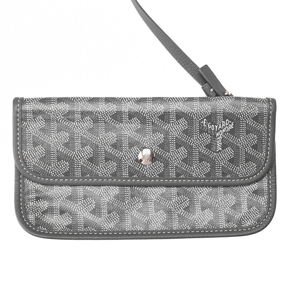 GOYARD [Goyard] Saint-Louis PM Tote Bag Coated Canvas Gray Silver-Tone Hardware, Pre-Owned
