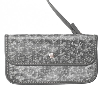 GOYARD [Goyard] Saint-Louis PM Tote Bag Coated Canvas Gray Silver-Tone Hardware, Pre-Owned
