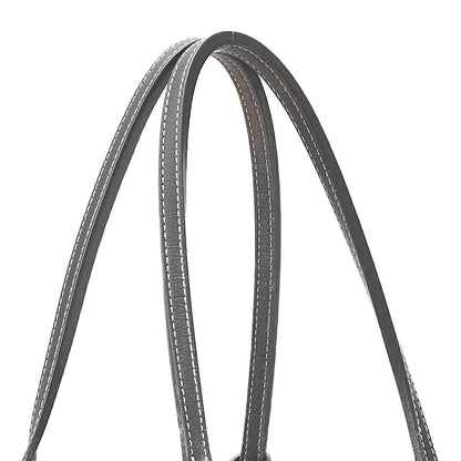 GOYARD [Goyard] Saint-Louis PM Tote Bag Coated Canvas Black Silver-Tone Hardware, Pre-Owned
