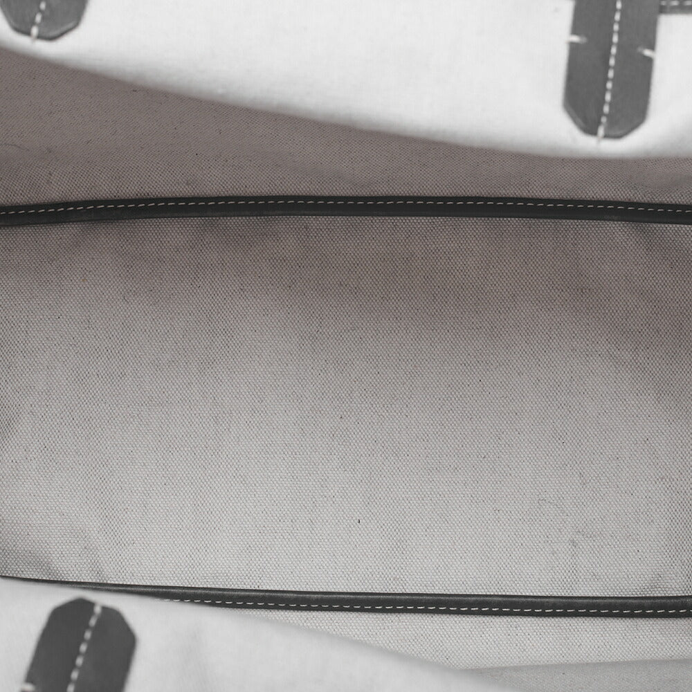 GOYARD [Goyard] Saint-Louis PM Tote Bag Coated Canvas Black Silver-Tone Hardware, Pre-Owned