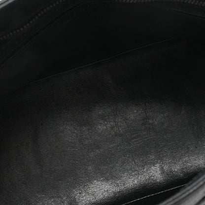 CHANEL Matelassé Reprint Tote Caviar Skin Black Silver-Tone Hardware, Pre-Owned