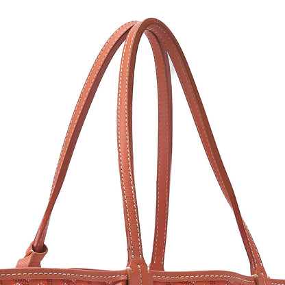 GOYARD [Goyard] Saint-Louis PM Tote Bag Coated Canvas Orange Silver-Tone Hardware, Pre-Owned