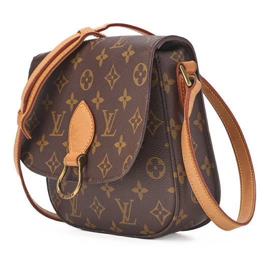 LOUIS VUITTON Louis Vuitton Monogram Mini Suncrew M51244 Shoulder Bag Brown Gold-Tone Hardware, Pre-Owned