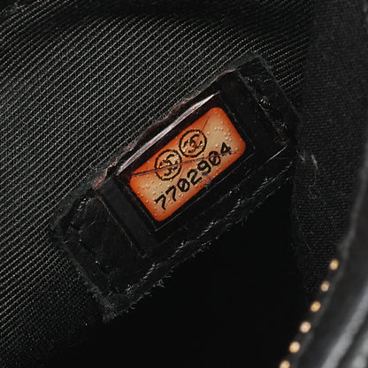 CHANEL Matelassé Reprint Tote Caviar Skin Black Gold-Tone Hardware, Pre-Owned