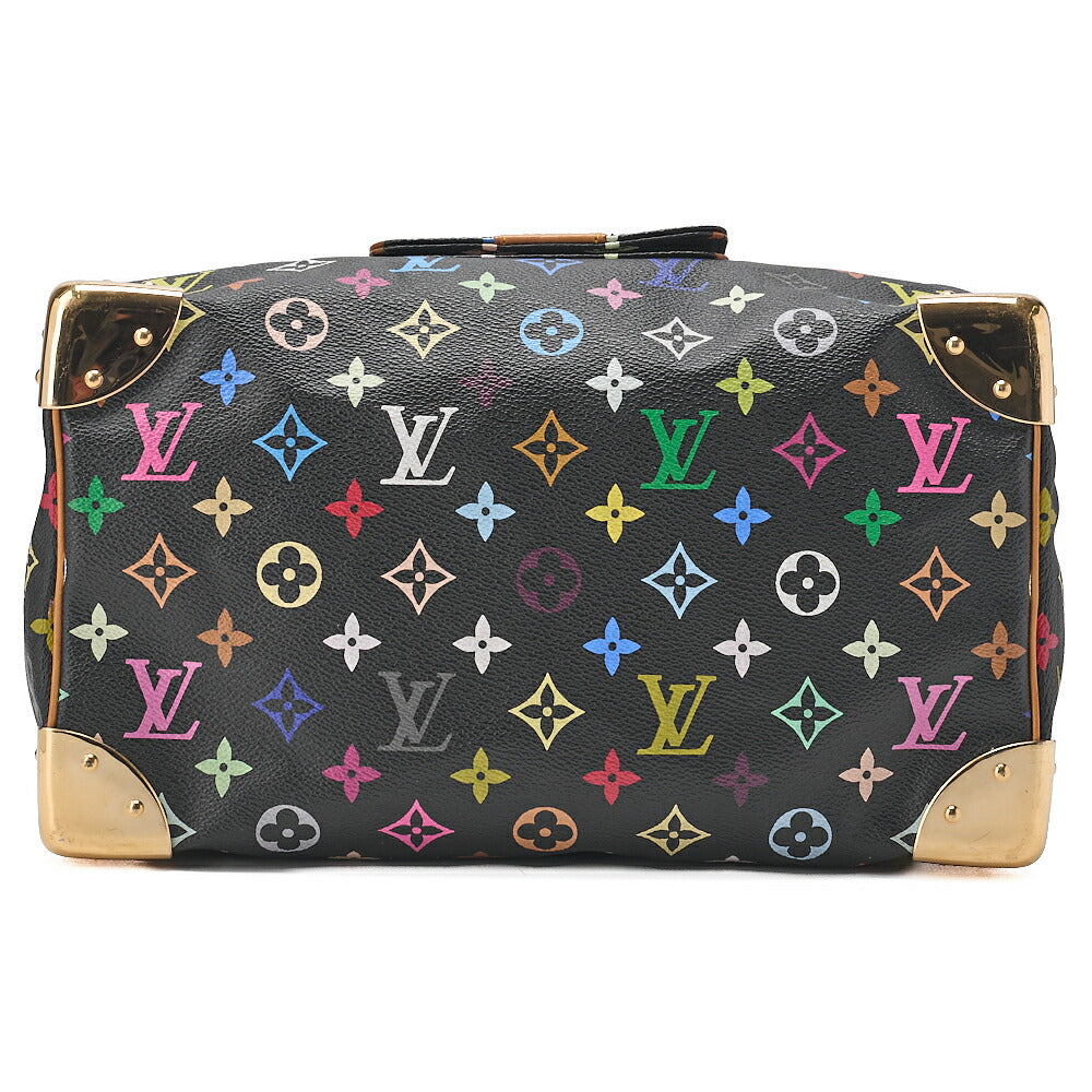 LOUIS VUITTON Louis Vuitton Monogram Multicolor Speedy 30 Handbag M92642 Gold-Tone Hardware, Pre-Owned