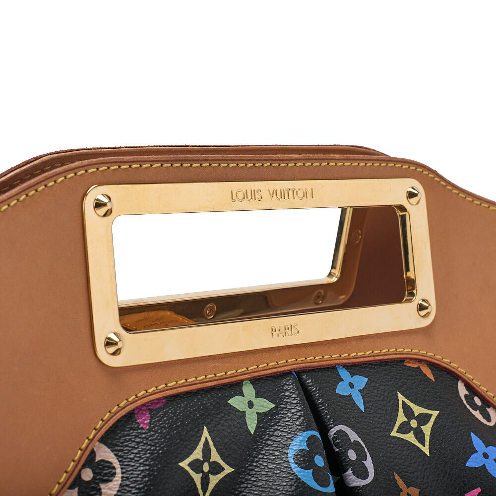 LOUIS VUITTON Louis Vuitton Monogram Multicolor Judy PM 2WAY Handbag M40254 Gold-Tone Hardware, Pre-Owned