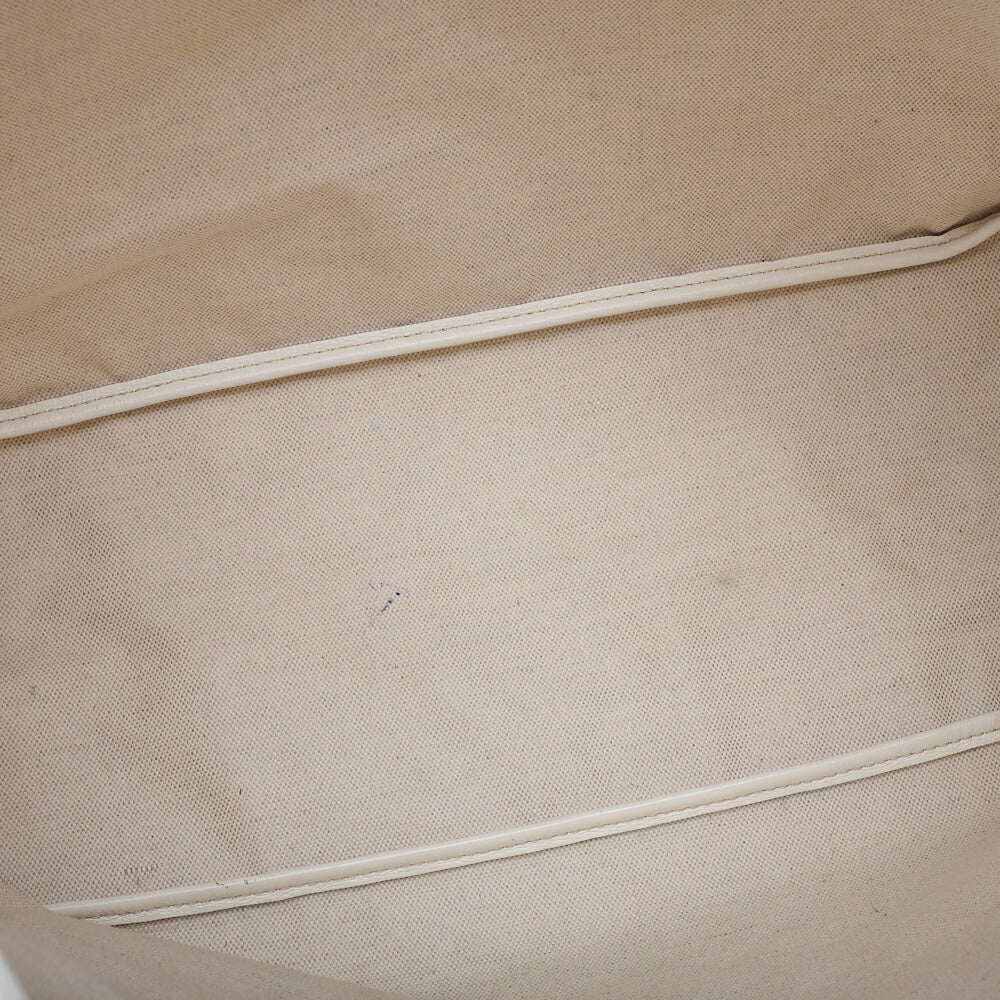GOYARD [Goyard] Saint-Louis PM Tote Bag Coated Canvas White Silver-Tone Hardware, Pre-Owned