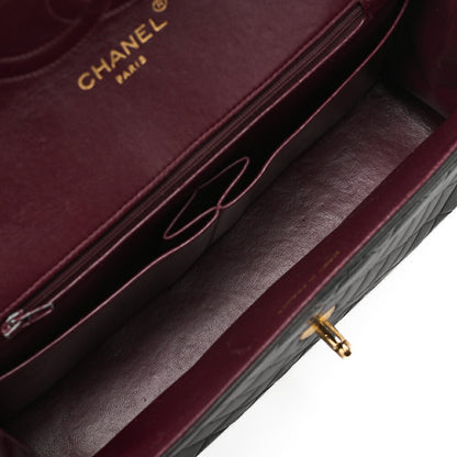 CHANEL Chain Shoulder Bag Matlasse Paris Limited Turnlock Lambskin Black Gold Fittings Brand [Used] [Free Shipping]