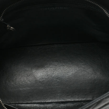 CHANEL Matlasse Reprint Tote Caviar Skin Black (Silver Fittings) Women's Bag Tote Bag High Brand [Used] [Free Shipping]