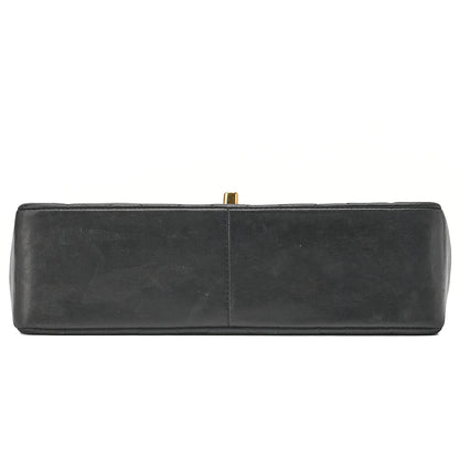 CHANEL Chain Shoulder Mattrasse Lambskin Diana Flap Black Gold Fittings Women's Bag Brand [Used] [Free Shipping]