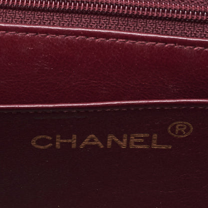 CHANEL Chain Shoulder Mattrasse Lambskin Diana Flap Black Gold Fittings Women's Bag Brand [Used] [Free Shipping]