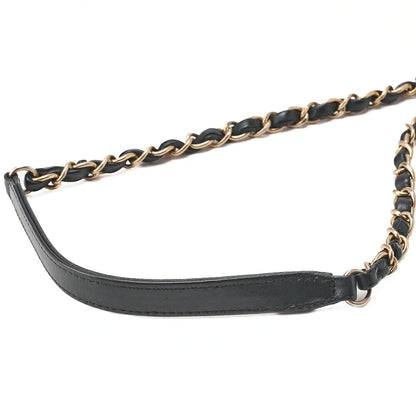 CHANEL Shoulder Bag Cocomark CC Filigree 2-Way Handbag Caviar Skin Black Gold Fittings Women's Bag Brand [Used] [Free Shipping]