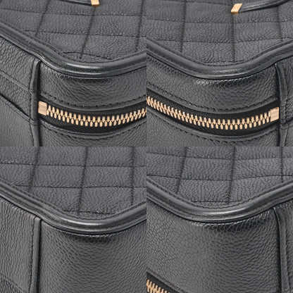 CHANEL Shoulder Bag Cocomark CC Filigree 2-Way Handbag Caviar Skin Black Gold Fittings Women's Bag Brand [Used] [Free Shipping]