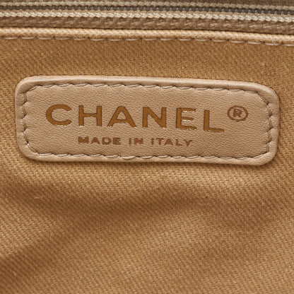 CHANEL Boy Chanel Matlasse Chain Shoulder Vintage Calf Large Size Gold Fittings Women's Bag High Brand [Used] [Free Shipping]
