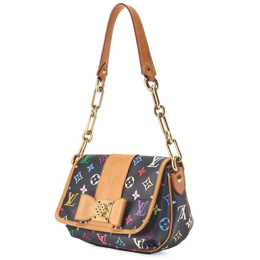 LOUIS VUITTON Louis Vuitton Monogram Multicolor Patty M40306 Gold-Tone Hardware, Pre-Owned