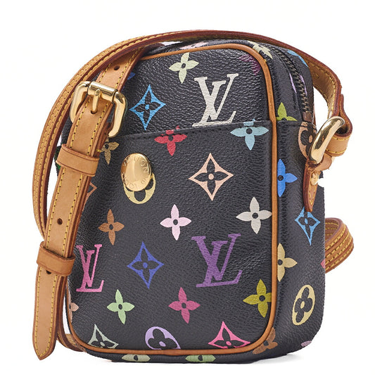 LOUIS VUITTON Louis Vuitton Monogram Monogram Multicolor Lift M40056 Shoulder Bag Black Gold-Tone Hardware, Pre-Owned]