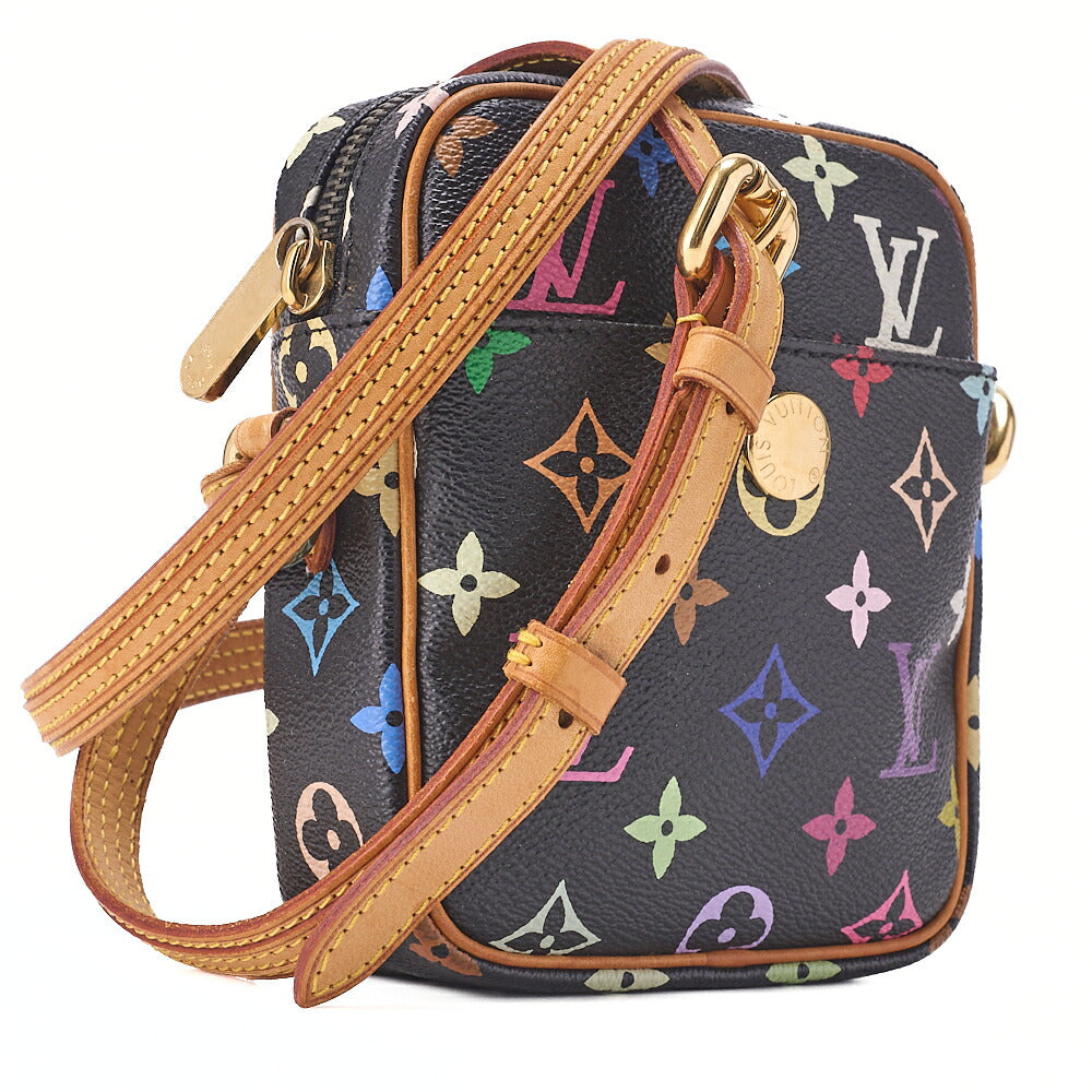 LOUIS VUITTON Louis Vuitton Monogram Monogram Multicolor Lift M40056 Shoulder Bag Black Gold-Tone Hardware, Pre-Owned]