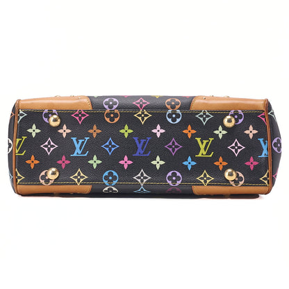 LOUIS VUITTON Louis Vuitton Monogram Multicolor Beverly MM Handbag M40204 Gold-Tone Hardware, Pre-Owned