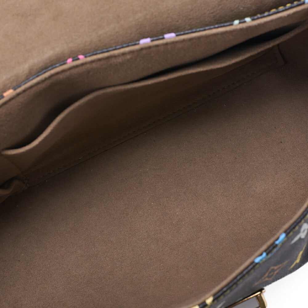 LOUIS VUITTON Louis Vuitton Monogram Multicolor Beverly MM Handbag M40204 Gold-Tone Hardware, Pre-Owned