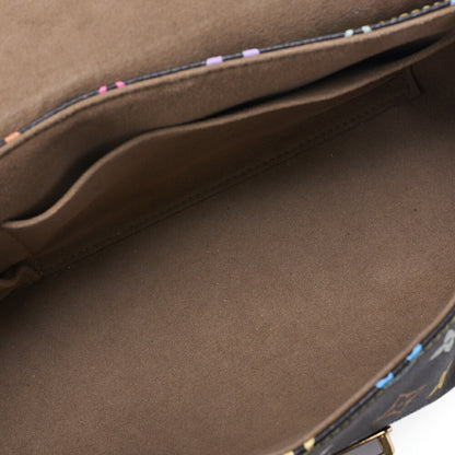 LOUIS VUITTON Louis Vuitton Monogram Multicolor Beverly MM Handbag M40204 Gold-Tone Hardware, Pre-Owned