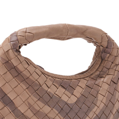 BOTTEGA VENETA Handbag Intrecciato Lambskin Mini Brown Women's Bag