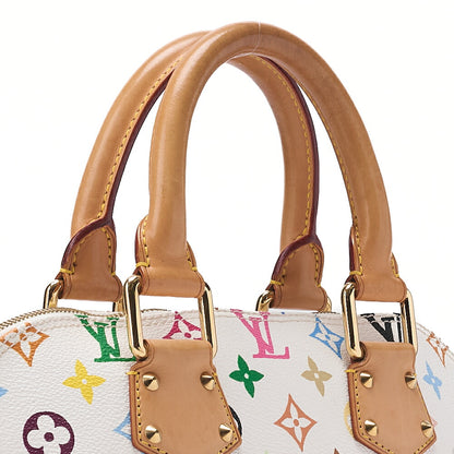 LOUIS VUITTON Louis Vuitton Monogram Multicolor ALMA PM M92647 Handbag Gold-Tone Hardware, Pre-Owned