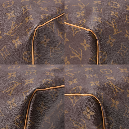 LOUIS VUITTON Louis Vuitton Monogram Keepol bandouliere 55 Boston Bag Brown Gold-Tone Hardware, Pre-Owned