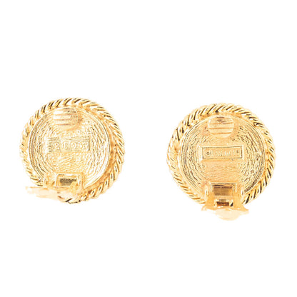 CHANEL Pearl Earrings 2106 Earrings GPx Faux Pearls Gold-Tone Hardware, Pre-Owned