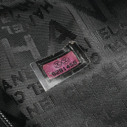 CHANEL Chanel Chocolate Bar Coco Mark Chain Shoulder Lambskin Black Gold-Tone Hardware, Pre-Owned