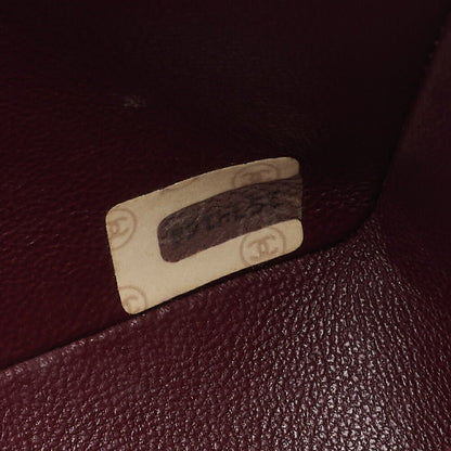 CHANEL Shoulder Bag Matelasse Design Flap Chain Shoulder Lambskin Black Gold-Tone Hardware, Pre-Owned