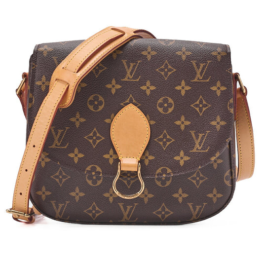 LOUIS VUITTON Louis Vuitton Monogram Sunclus Shoulder Bag M51243 Brown Gold-Tone Hardware, Pre-Owned