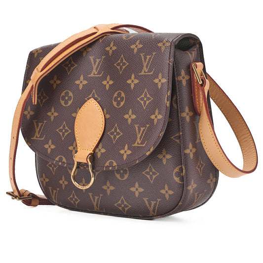 LOUIS VUITTON Louis Vuitton Monogram Sunclus Shoulder Bag M51243 Brown Gold-Tone Hardware, Pre-Owned