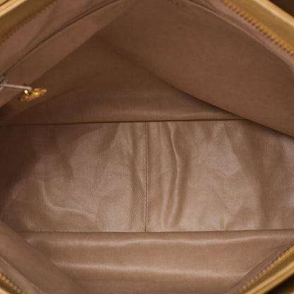 CHANEL Chain Shoulder Bag Matelasse Ball Charm Lace x Lambskin Gold-Tone Hardware, Pre-Owned