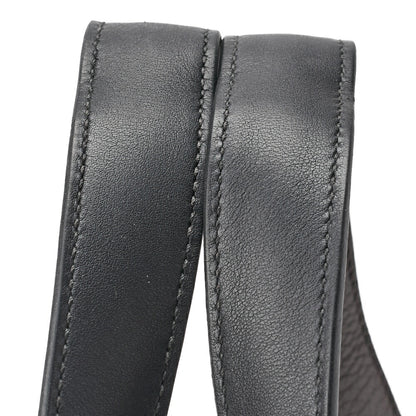 HERMES Picotan Lock PM Handbag Tryon Clemence x Swift Havane Gold-Tone Hardware, Pre-Owned