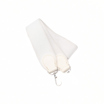 HERMES Evelyn PM Shoulder Bag Trion Clemence White Silver-Tone Hardware, Pre-Owned