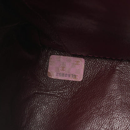 CHANEL Chain Shoulder Bag Mademoiselle Turnlock Lambskin Black Gold-Tone Hardware, Pre-Owned