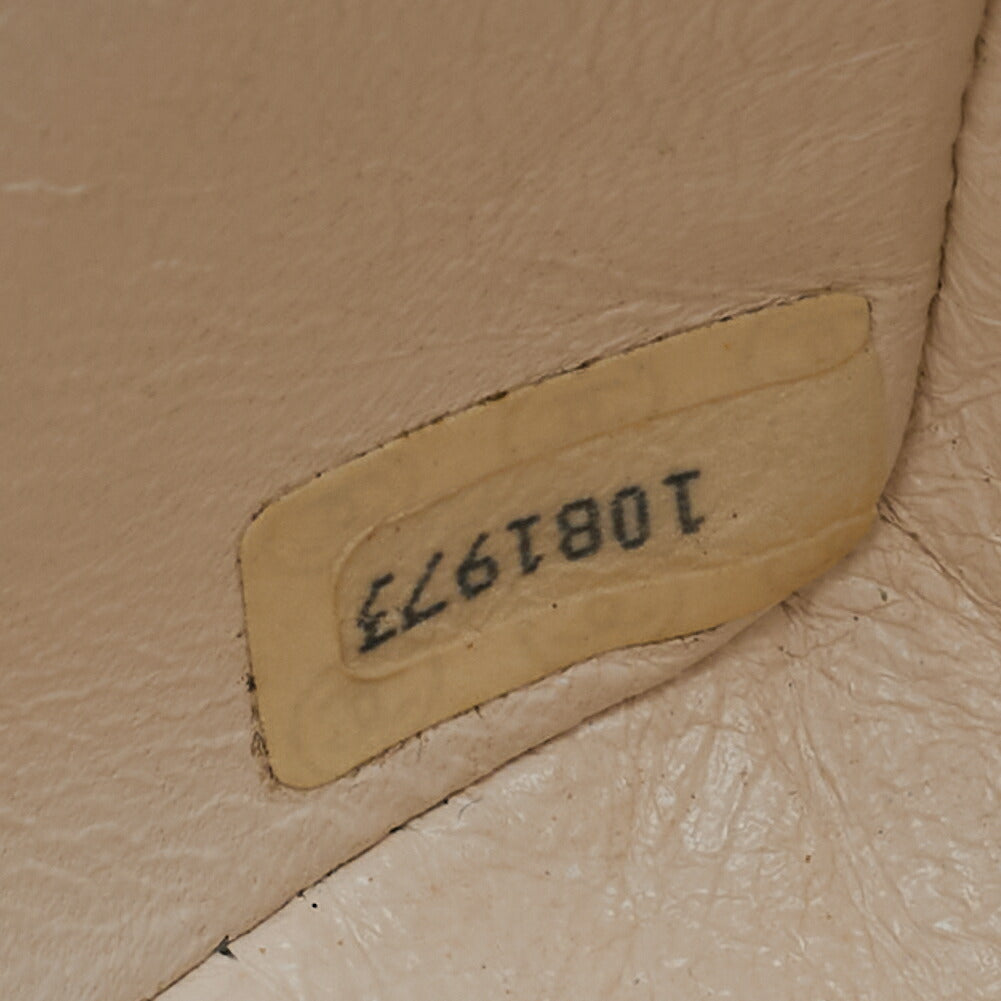 CHANEL Chain Shoulder Bag Mini Matrass? 18cm Lambskin White Single Flap Turnlock Gold-Tone Hardware, Pre-Owned