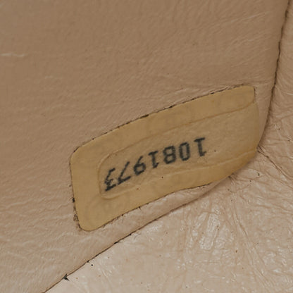 CHANEL Chain Shoulder Bag Mini Matrass? 18cm Lambskin White Single Flap Turnlock Gold-Tone Hardware, Pre-Owned