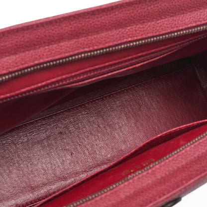 CHANEL Handbag Kelly Shape Caviar Skin Bolt black-Tone Hardware, Pre-Owned