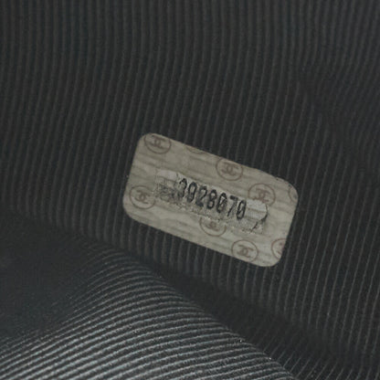 CHANEL Matlasse Outside Flap Shoulder Bag Caviar Skin Black (Gold Fittings) Women's Bag High Brand [Used] [Free Shipping]